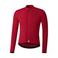SHIMANO Jersey VERTEX THERMAL LONG rdeč