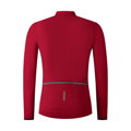 SHIMANO Jersey VERTEX THERMAL LONG rdeč