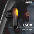 MAGENE Light L508 RADAR zadnja 7f USB črna