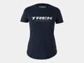 Bontrager ženska majica Trek Origin Logo modra 2022