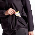 PEARL IZUMI Ženska jakna W SUMMIT WIND temno siva F22