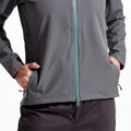 PEARL IZUMI Ženska jakna W SUMMIT 3L WXB sivo/zelena F22