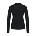 Ženska majica s kratkimi rokavi VERTEX PRIMA LONG BASE LAYER črna