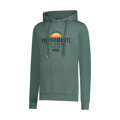 GRAFIČNI HOODIE zelen