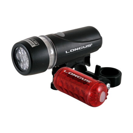 LONGUS Komplet svetilk FIVE 5+5LED 3f/4f črn