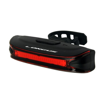 LONGUS CHIP zadnja luč 20LED 5f USB, 65lm, črna