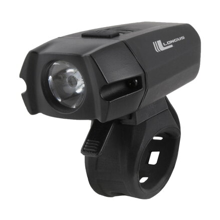 LONGUS Luč XPG 400 sprednja LED/6f USB, 400lm, črna