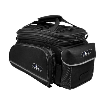 LONGUS Pocket INCREASER za nosilce 7.8L stranski žepi črn