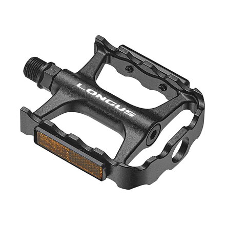 LONGUS Pedala PREMIUM MTB AL črna, industrijski ležaji