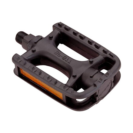 LONGUS Pedala MTB PP plastika črna, krogla