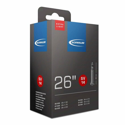SCHWALBE Soul SV14 26x1.50/2.35 FV 40mm (40/60-559) 130g exlight