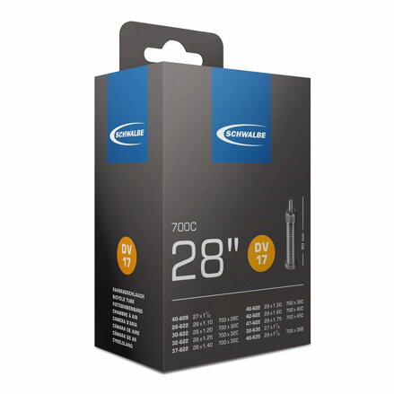 SCHWALBE Zračnica DV17 700x28/45C DV 40mm (40/47-622) 150g