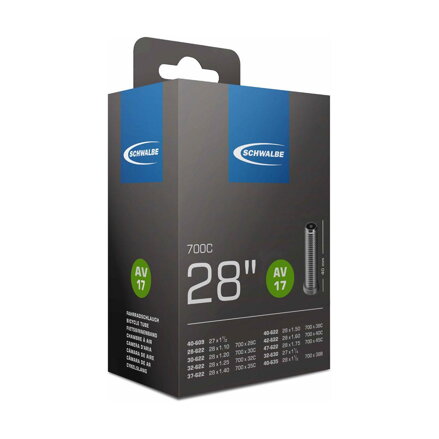 SCHWALBE Zračnica AV17 700x28/45C AV 40mm (28/47-622) 150g