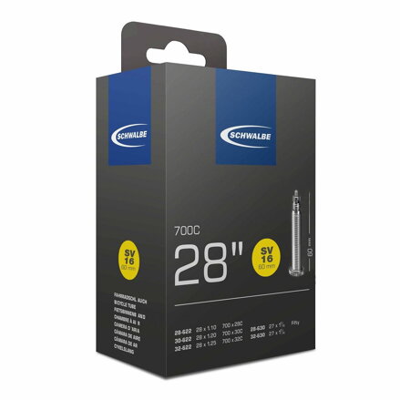 SCHWALBE Zračnica SV16 (28/32-622/630) 60mm 135g