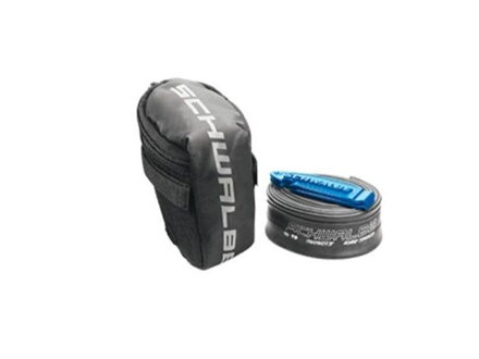 SCHWALBE Sedežna torba + zračnica 28 + ročica za pritrditev 2x