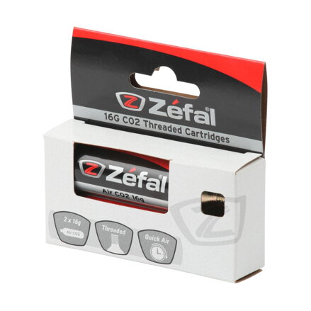 ZÉFAL CO2 bomba 16g z navojem 2 kom