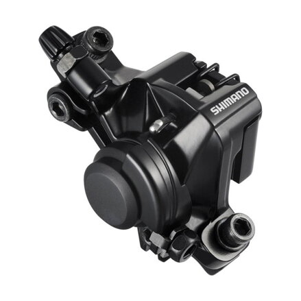 Zavorne čeljusti SHIMANO. BR-M375 mehanski stebriček + plošče B05S