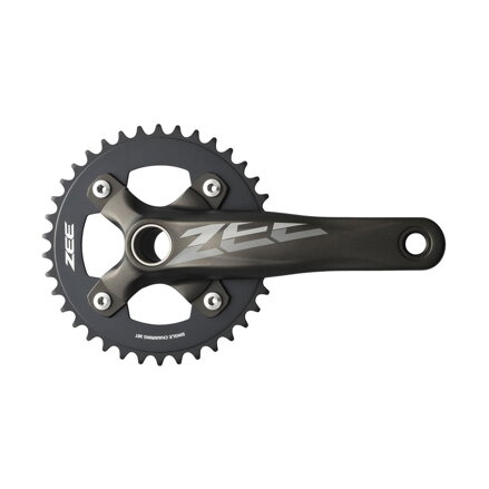 SHIMANO Center ZEE FC-M640 165mm (68/73mm) 10-k. črn HTII ležaj