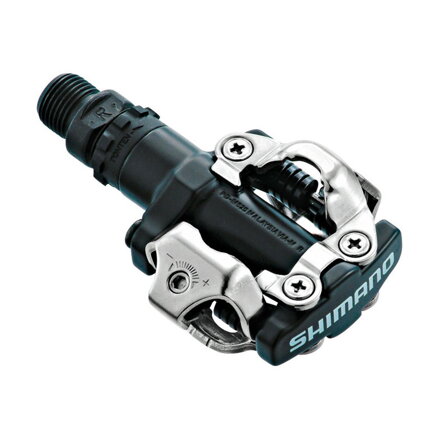 SHIMANO Pedala MTB PD-M520 SPD črna + črna SM-SH51