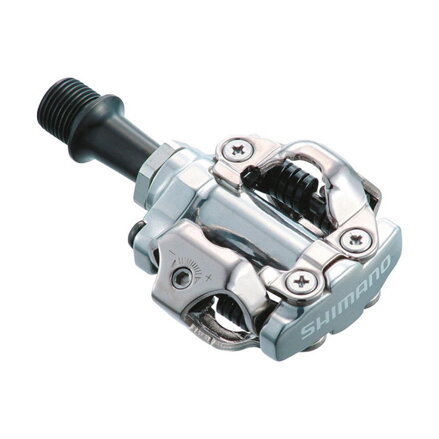 SHIMANO Pedala MTB PD-M540 SPD srebrna + škatla SM-SH51