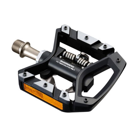 SHIMANO Trekking pedala PD-T8000 SPD črna enostranska + spredaj. SM-SH56