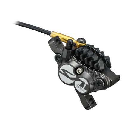 Zavorne čeljusti SHIMANO. Saint BR-M820 hidravlični stebriček + plošče H03C