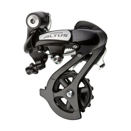 SHIMANO menjalnik Altus RD-M310 7/8-k. brez kljuke črne barve