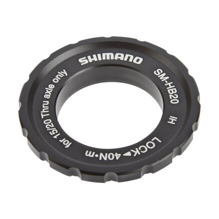 SHIMANO Matica SM-HB20 Centerlock za fiksno os 15/20mm