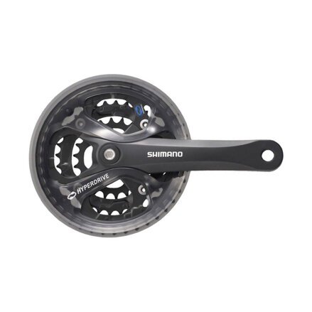 SHIMANO Center Acera FC-M361 175mm 42/32/22z. 7/8-k črna s kvadratnim pokrovom
