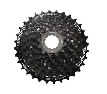 SHIMANO Cassette CS-HG200 8-kolesni 12-32z. črna