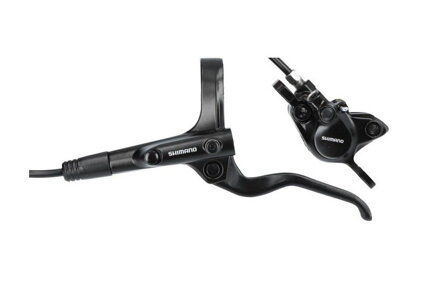 SHIMANO Hidravlična zavora E-MT201 sprednji črni nosilec na stebriček 1000 mm cev + plošča. B05S