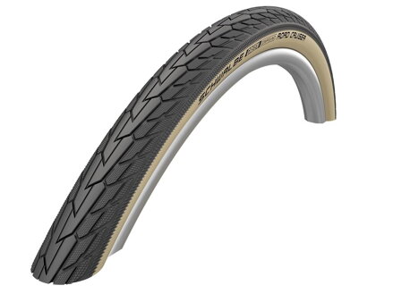 SCHWALBE Pnevmatika ROAD CRUISER (47-622) 28x1.75 Active 50EPI K-Guard 800g Coffe reflex Green