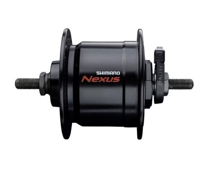 SHIMANO Pesto z dinamom DH-C3000 6V/3W 36d. črna+prenapetostna zaščita SMDH10