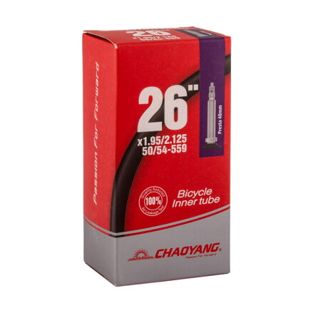 CHAOYANG Zračnica 26x1,95/2,125 FV48 (50/54-559)