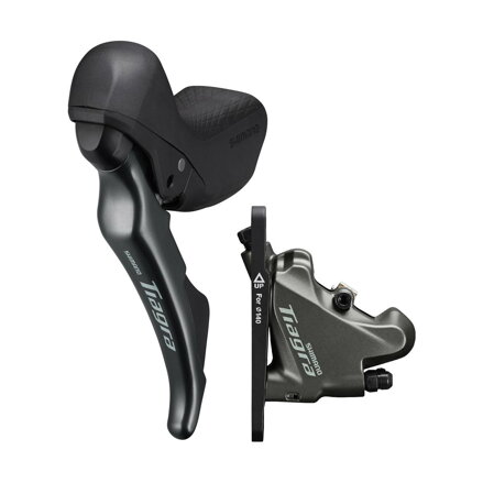 SHIMANO Dual control Tiagra set ST-R4720/BR-R7020 levi 2-prej. meh. menjalnik/hidravlična zavora