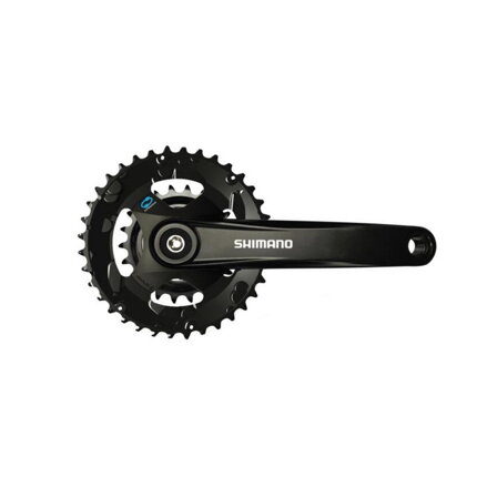 SHIMANO Middle Altus FC-M315 175mm 36/22z. 7/8-k. črna brez kvadratnega pokrova