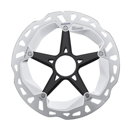 SHIMANO Zavorni disk RT-MT800 203mm Center Lock Ice Tech (zunanje zategnjen)