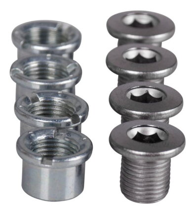 SHIMANO Vijak + matica za pretvornik FC-T4060/T521 M8x8.5mm