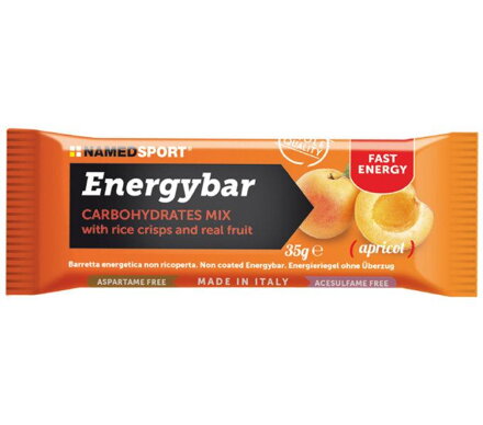 NAMEDSPORT Ploščica ENERGYBAR marelica 35g