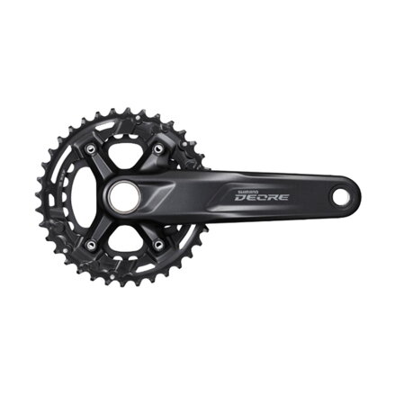 SHIMANO Center Deore FC-M4100 175mm 36/26z. 10-k. črna Dvodelna