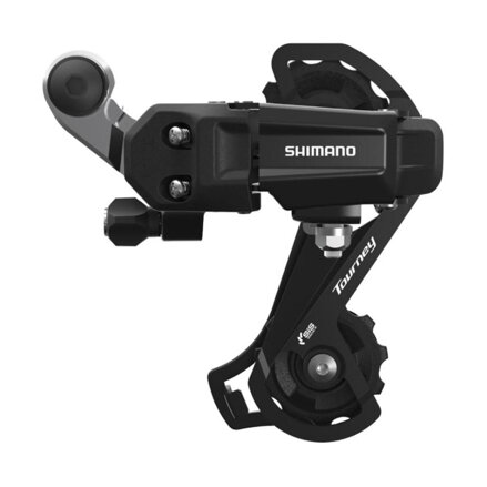 SHIMANO Menjalnik Tourney RD-TY200 GS 6/7-speed. brez kljuke črne barve