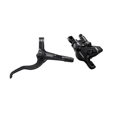 SHIMANO Hidravlična zavora E-MT410 BL-MT401/BR-MT410 zadnji črni nosilec na stebriček 1700 mm cev + plošča. B05S