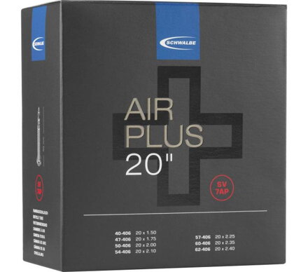 SCHWALBE Zračnica SV7AP (40/62-406) 40mm 220g air plus