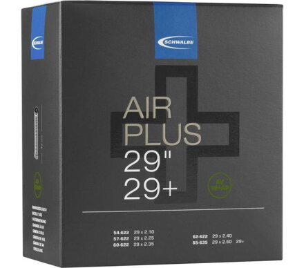 SCHWALBE cev AIR PLUS AV19+AP 29x2,10/3,00 AV (54/65-622) 40mm 420g