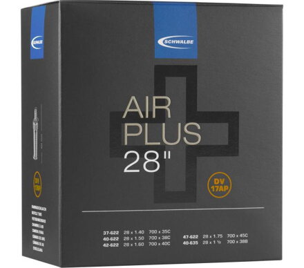SCHWALBE Zračnica DV17AP (37/47-622/635) DV 40mm 270g air plus