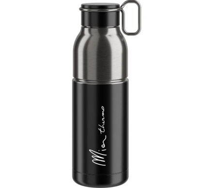 Steklenička ELITE MIA THERMO 550 črna/srebrna