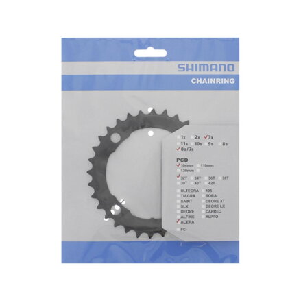 SHIMANO Converter 32z to FC-M361 black 104mm