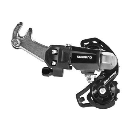 SHIMANO Menjalnik Tourney RD-TY200 SS 6/7-k. s kavljem črne barve