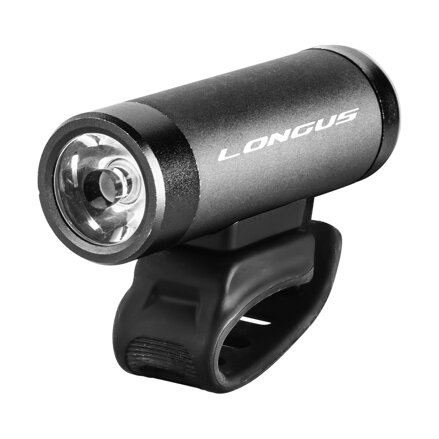 LONGUS Light ROLL 500 spredaj 5f USB, črn
