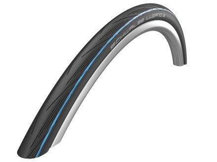 SCHWALBE Guma LUGANO II (25-622) 700x25C Active 50EPI K-Guard 365g Blue belt